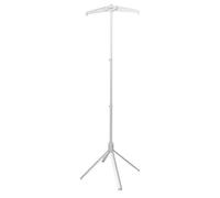 TOYANDONA Support Pliable Alliage D'aluminium et Plastique pour Défroisseur Vapeur Hauteur Réglable et Cintre Rotatif à 360° Buanderie Maison