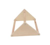 TOYANDONA Support pour Perroquet Et Oisillon Étagère Bois Triangulaire pour Cage à Oiseaux Support pour Oiseaux De Compagnie