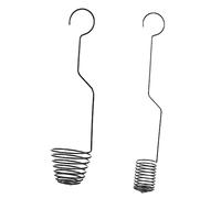TOYANDONA Support pour Plantes Aériennes 2Pcs Crochet Suspendre Élégant Support en Solide pour Balcon et Intérieur Outil de Jardinage Pratique