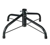 TOYANDONA Support pour Sapin de Noël Métallique Peint Vert 35 CM Diamètre 19 CM Fixation par Vis Base Stable pour Sapin Artificiel Accessoire de Décoration de Fête Hiver