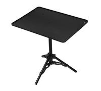 TOYANDONA Support Projecteur Ajustable avec Plateau de Bureau Trépied Compact pour Projecteur et Ordinateur Portable Support Stable et Polyvalent pour Bureau et Chevet