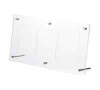 TOYANDONA Support Rigide en Acrylique pour Cartes de Baseball et Cartes de Sport, Présentoir de Bureau Finition Lisse