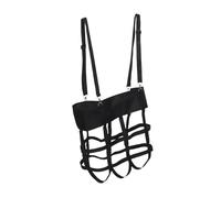 TOYANDONA Support Ventilateur Box Fan Réglable pour Écurie avec à Foin Suspendu Aux Intempéries Double Ventilation et Alimentation pour Chevaux