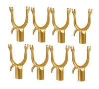 TOYANDONA Supports de Branches d'Arbres Réutilisables 8Pcs pour Fruits et Légumes Piquets de Redressement en 16Mm Résistants aux Intempéries Outils de Jardinage pour Vignobles et