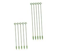 TOYANDONA Supports pour Plantes en Pot Lot de 20 Tuteurs en Fibre Solide pour Orchidées et Fleurs aux Intempéries Facile à Installer