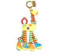 TOYANDONA Suspendu en Peluche Long Cou Giraffe, Animal Adorable Dentition, à Secouer, sans Marque, Poussette et -, Éveil Sensoriel et Développement Visuel