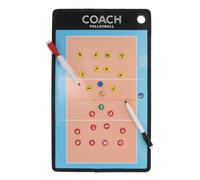 TOYANDONA Tableau de Coaching de Volleyball Magnétique Effaçable à Sec avec Stylo et Pièces, Portable, Format Moyen, Outil D’entraînement pour Entraîneurs, Planification Équipe