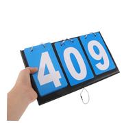TOYANDONA Tableau de Score Portable Multisport à Chiffres Compteur pour Basketball Football Ball Affichage et Facile à Lire pour Événements