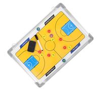 TOYANDONA Tableau D'enseignement du Basketball en Alliage D'aluminium Suspendu, Tableau Effaçable à Sec pour Sessions de Coaching et Démonstrations