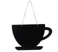 TOYANDONA Tableau Noir Mural en Bois Massif Mini Créatif 1 Pièce Tableau D’affichage pour Café et Restaurant Réutilisable Effaçable la Craie Décoration Intérieure Compacte