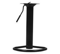 TOYANDONA Tabouret de Bar Rotation Silencieuse avec Repose-Pieds Intégré Noir et Compatible avec Tous Bars pour Soirées et Ambiances