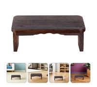 TOYANDONA Tabouret de Contemplation en Bois Massif Stable et Portable Banc de Prière à Genoux Confortable pour Contemplation Cérémonie du Thé et Culte Surface Lisse Taille Standard