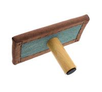 TOYANDONA Tabouret De Prière Ergonomique à Coussin Moelleux, Taille Moyenne, Bois Naturel, Support D'équilibre Portable, Contemplation, Agenouillement Et Exercices De Posture