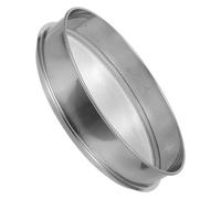 TOYANDONA Tamis à Mailles en Acier Inoxydable 30 Cm Tamis à Roches et Terre pour Jardinage Outil de Tamisage de Compost et Sol et Solide pour Plantation et Entretien de Jardin