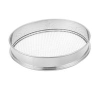 TOYANDONA Tamis à Sable en Acier Inoxydable 30 CM Tamis à Compost et Passoire à Terre Résistante pour Fin de Gravier Terre Roches et Feuilles Outil de Jardinage Polyvalent