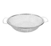 TOYANDONA Tamis à Terre Fin en Acier Inoxydable 30 Cm avec Double Poignée - Tamis de Jardin pour Compost, Sol et Laboratoire - Tamisage Précis pour Jardinage et Analyse de Sol