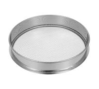 TOYANDONA Tamis pour Sol De Jardinage Tamis à Compost Et Terre Mailles Fines Acier Inoxydable pour Roches Et Particules