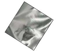 TOYANDONA Tapé Brasier résistant à Haute température ignifuger Gril Tapis Cuisson Barbecue Couverture de feu de Camp Ignifuge Tapis Ignifuge pour la cheminée Silver