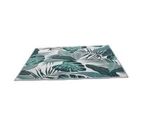TOYANDONA Tapis Carré Vert Style de Bananier Tapis de Sol Décoratif pour Chambre Salon Hôtel