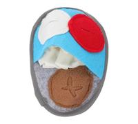 TOYANDONA Tapis de Fouille pour Lapins et Hamsters, Jeu D'intérieur en | Cache-nourriture Éducatif, Aide à L’alimentation Lente, Limite L’ennui, Gris pour Usage Intérieur
