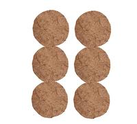 TOYANDONA Tapis de Nidification en Fibre de Riz pour Pigeons Lot de 6 Confortable Solide et Lavable pour L'Élevage d'oiseaux Poules
