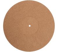 TOYANDONA Tapis de Platine Vinyle Antivibratoire en Liège 12 Pouces Coussin de Protection pour Tourne-Disque Enregistrement
