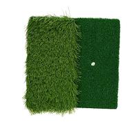 TOYANDONA Tapis de Practice et Extérieur Portable Tapis de Frappe avec Gazon Artificiel Réaliste pour Entraînement à