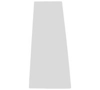 TOYANDONA Tapis de Protection de Bureau Imperméable 40x120 Cm en Cuir Pu Blanc Lait Anti-taches Résistant la Chaleur pour Coiffeuse et Maquillage Sous-main Multifonction pour Filles