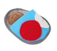 TOYANDONA Tapis de Recherche de Nourriture pour Hamster, Lapin, Polaire | Usage Intérieur, Entraînement à L’alimentation Lente, Aide à Occuper L’animal Libérer Son Énergie