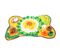 TOYANDONA Tapis De Reniflage pour Chien Tapis Éveil pour Chiot Coussin De Fouille pour Animaux avec Fond Antidérapant