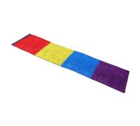TOYANDONA Tapis Gazon Synthétique Densité Durable et Facile Entretien Tapis Extérieur Imitation Pelouse pour Aire de Jeux et Piste Scolaire