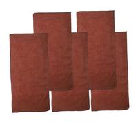 TOYANDONA Tapis pour Cochon d'Inde 5pcs Couverture Lavable en Café 30x40cm pour Petits Animaux Confortable Et Polyvalent