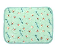 TOYANDONA Tapis Rafraîchissant pour Animaux, Nid D'été Chats, Portable | Cloth Vert, Surface Lisse et Confortable, Usage Maison, Protège Meubles, Siestes Plus Fraîches