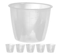 TOYANDONA Tasses à Mesurer en Plastique pour Cuiseur à Riz, Lot de 6, Capacité 160 Ml, Surface Lisse Antiadhésive, Dosage Précis, Adaptées la Cuisson du Riz et Autres Ingrédients