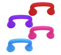 TOYANDONA Téléphone Éducatif Phonétique Garçon et Filles 4 Pièces Plastique Couleurs Variées D’écouteurs D’Histoires pour Maternelle et École Apprentissage Prononciation