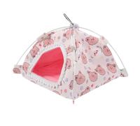 TOYANDONA Tente De Sommeil pour Petits Animaux Lit Peluche pour Hamster Et Cochon Abri Douillet Et Mignon pour Rongeurs pour Moments De