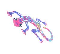 TOYANDONA Tenture Murale Forme De Lézard Métal Décoration Murale Intérieure Pour Salon Jardin Et Terrasse
