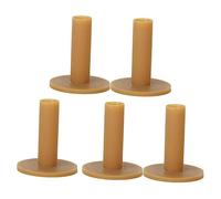 TOYANDONA Tés de Golf Caoutchouc 70 Mm 5 Pièces Résistant aux Chocs Léger Usage Hivernal Pratique pour Golfeur Entraînement sur Terrain Dur