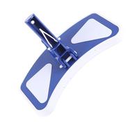 TOYANDONA Tête Aspirateur Piscine Croissant avec Brosses Latérales Accessoire Professionnel pour Nettoyage Vinyl et Brosse Balai Piscine Polyvalente pour Entretien Précis des Murs