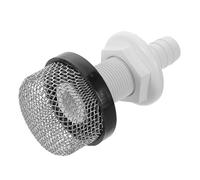 TOYANDONA Tête de Filtre à Eau pour Pompe de Vivier de Bateau, Raccord de Pompe à Tamis D’aération en Plastique, Accessoire de Remplacement pour Filtration et Apport Constant D’oxygène,