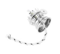 TOYANDONA Tête de Lampe à Pétrole 28 Trous 555 Vintage Argentée, Brûleur Régulateur de Flamme Compatible Lampes à Huile Anciennes, Accessoires de Remplacement pour Décoration Intérieure