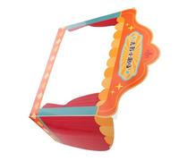 TOYANDONA Théâtre de Marionnettes Ombres Chinoises Interactif pour Garçon Fille Kit Éducatif DIY pour Spectacles et Contes Développement des Compétences Motrices et Apprentissage Ludique