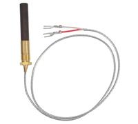TOYANDONA Thermopile universel 750mV en aluminium pour thermocouple gaz, remplacement brûleur pour cuisinière, chauffe-eau, friteuse et cheminée, haute résistance mécanique et installation facile