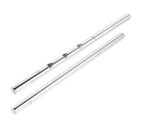 TOYANDONA Tige D'appui-tête pour Siège de Véhicule Argenté Finition Lisse et Support Robuste, Design Barre Droite, Taille 20x1x1cm, pour Ajustements en Voyage