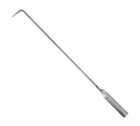 TOYANDONA Tisonnier de Cheminée en Acier Outil Portable pour Feu de Camp Barbecue Foyer Camping Randonnée Pique- Accessoire Léger et Robuste pour Utilisation Extérieure et Intérieure