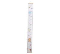 TOYANDONA Toise Animaux Toile Pour Garçon Fille Règle De Décorative Mesure De Adorable Pour Chambre Garçon Fille Installation Facile Et