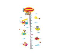 TOYANDONA Toise Murale Autocollante Pour Garçon Fille Toise Illustrée Avec Stickers Muraux Mesure Pour Chambres Garçon Fille