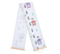 TOYANDONA Toise Murale Garçon Fille Animaux Cartoons Règle de Amusante et Décorative Mesure Adhésif Amovible et Imperméable pour Décorer la Chambre Petits
