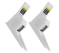 TOYANDONA Toise Murale Rétractable 200 CM Lot de 2 Stadiomètre Portable en ABS et Fer Ruban de Mesure Corporelle Précis pour Bébés et Adultes Indicateur de Taille pour Suivi Croissance