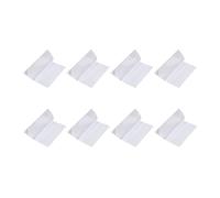 TOYANDONA TPU Patch de Réparation 8 Pièces Étanche Transparent | Anti-perforation, pour Tente, Résistant aux UV la Chaleur, Kayak, Matelas Gonflable